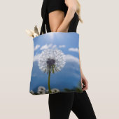Dandelion in het licht tote bag (Dichtbij)