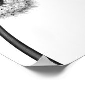 Dandelion Inspiratie 16 x 12 inch, Poster van stee (Hoek)