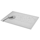 Dandelion Inspiration Glass Cutting Board Snijplank (Hoek)