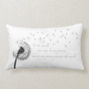 Dandelion Inspiration Lumbar Pillow Kussen