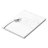 Dandelion Inspiration Notitieblok (Linkerzijde)