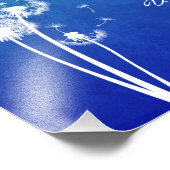 Dandelion Inspirerend Quote Foto Afdruk (Hoek)