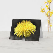 Dandelion, kaart (Gele Bloem)