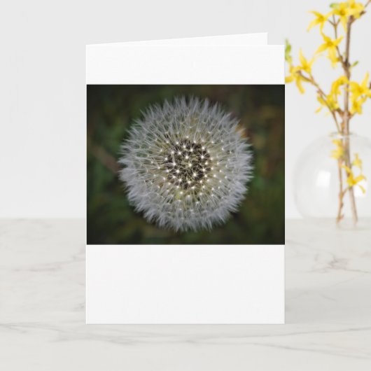 Dandelion, kaart (Gele Bloem)