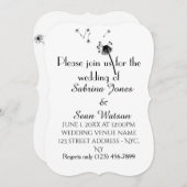 Dandelion Kaart (Voorkant / Achterkant)