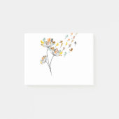 Dandelion Katten Vloerkleurig huisdeksel Post-it® Notes (Voorkant)