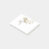 Dandelion Katten Vloerkleurig huisdeksel Post-it® Notes (Schuin)