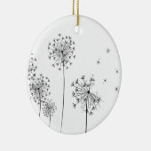 Dandelion Keramisch Ornament (Rechts)