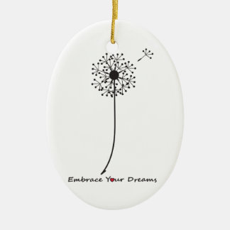 Dandelion Keramisch Ornament