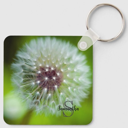 Dandelion Keyring Sleutelhanger (Achterkant)