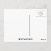 Dandelion kleur moderne bloemen briefkaart (Achterkant)