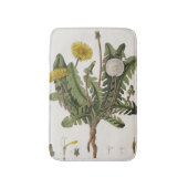 Dandelion (kleurengraving) badmat (Voorkant Verticaal)