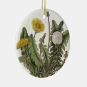 Dandelion (kleurengraving) keramisch ornament (Rechts)