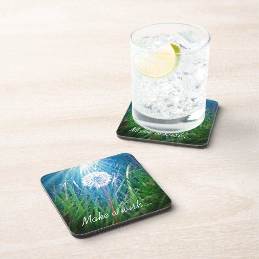 Dandelion Macro Drankjes Onderzetter (Rechterzijde)