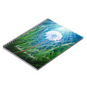 Dandelion Macro Notitieboek (Linkerzijde)