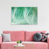 Dandelion macroon canvas afdruk (Insitu (Woonkamer))