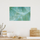 Dandelion macroon poster (Keuken)