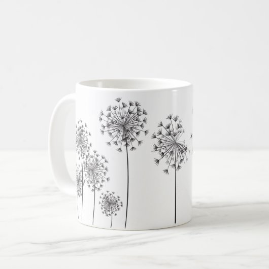 Dandelion Make a Wish Koffiemok (Voorkant links)