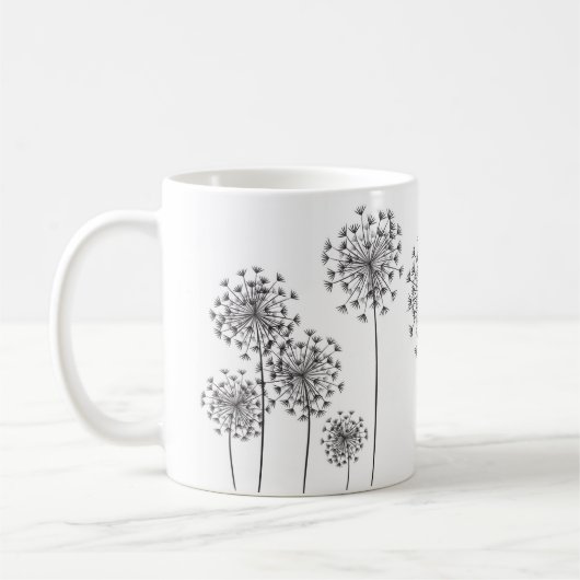 Dandelion Make a Wish Koffiemok (Links)