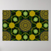 Dandelion Mandala Array Poster (Voorkant)