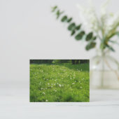 Dandelion Meadow 01 Visitekaartje (Staand voorkant)