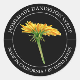 Dandelion Modern label