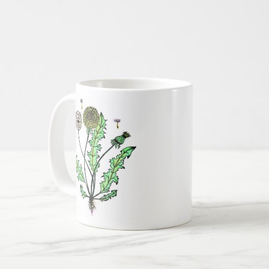 Dandelion mok (Voorkant links)