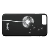 Dandelion Monogram iPhone 7 Plus Hoesje (Achterkant (Horizontaal))
