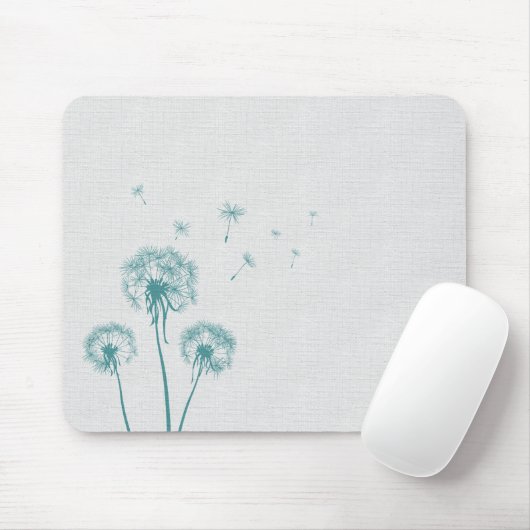 dandelion Mousepad Muismat (Met muis)