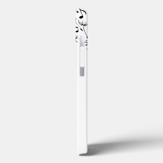 Dandelion Music Symbols Case-Mate iPhone Case (Achterkant / Links)