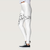 Dandelion-Muzieknoten Leggings (Links)