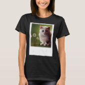 Dandelion Next To A Baby Cat Realistic Art T-shirt (Voorkant)