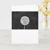 Dandelion - Noir, kaart (Gele Bloem)