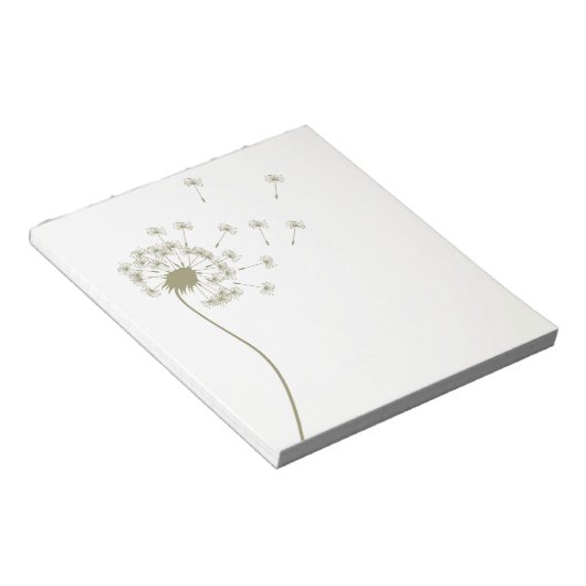 Dandelion Notitieblok (Schuin)