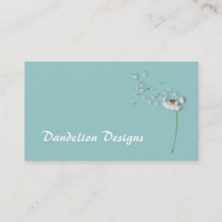 Dandelion-ontwerp Visitekaartje