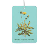 Dandelion op blauw luchtverfrisser (Voorkant)