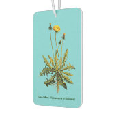 Dandelion op blauw luchtverfrisser (Links)