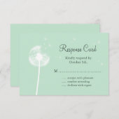 Dandelion op Mint RSVP (Voorkant / Achterkant)