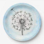 Dandelion Papieren Bordje (Voorkant)