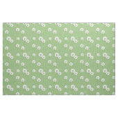 Dandelion Pattern on Green Background Stof (Fat Quarter)