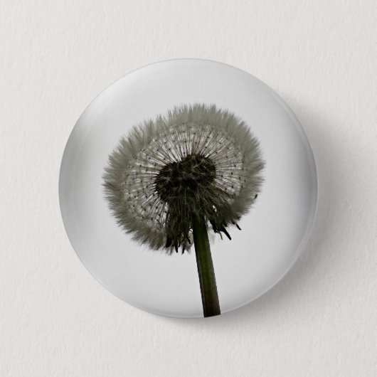 Dandelion Pin Ronde Button 5,7 Cm (Voorkant)