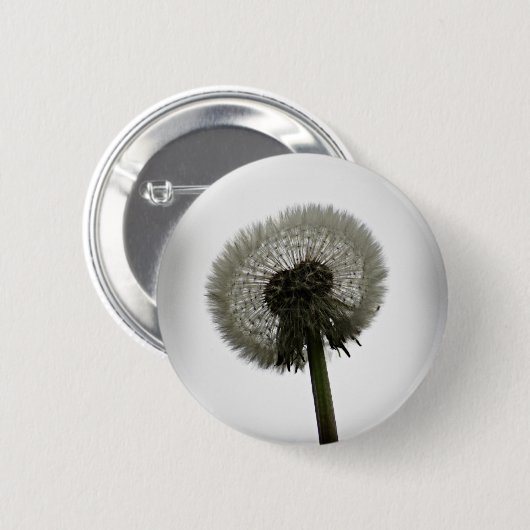 Dandelion Pin Ronde Button 5,7 Cm (Voorkant /achterkant)