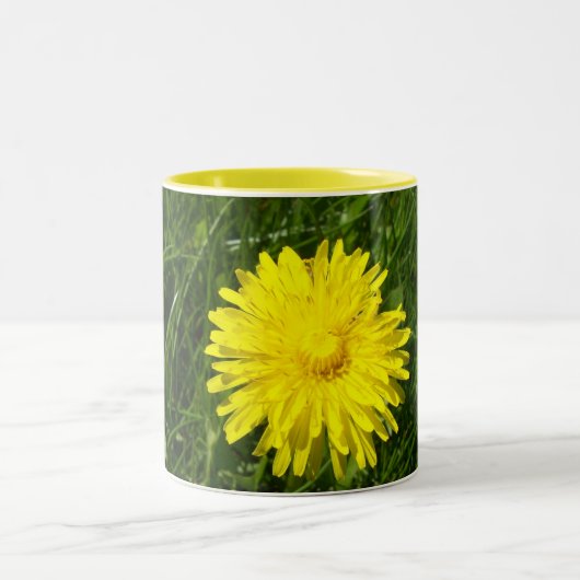 Dandelion, Pissenlit Tweekleurige Koffiemok (Center)