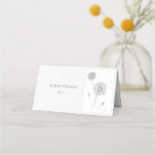 Dandelion Place Card Plaatskaartje (Voorkant)