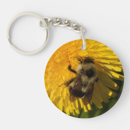 Dandelion Pollenator Sleutelhanger (Voorkant)