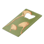 Dandelion Pop Creditkaart Flessenopener (Achterkant Gekanteld)