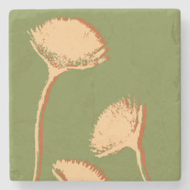 Dandelion Pop Stenen Onderzetter