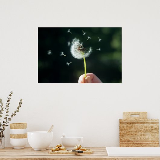 Dandelion Poster (Keuken)