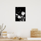 Dandelion Poster (Keuken)