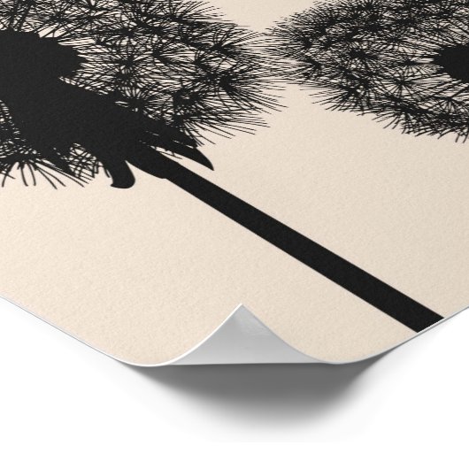 Dandelion Poster, Dandelion Wall Art, Dandelion Poster (Hoek)
